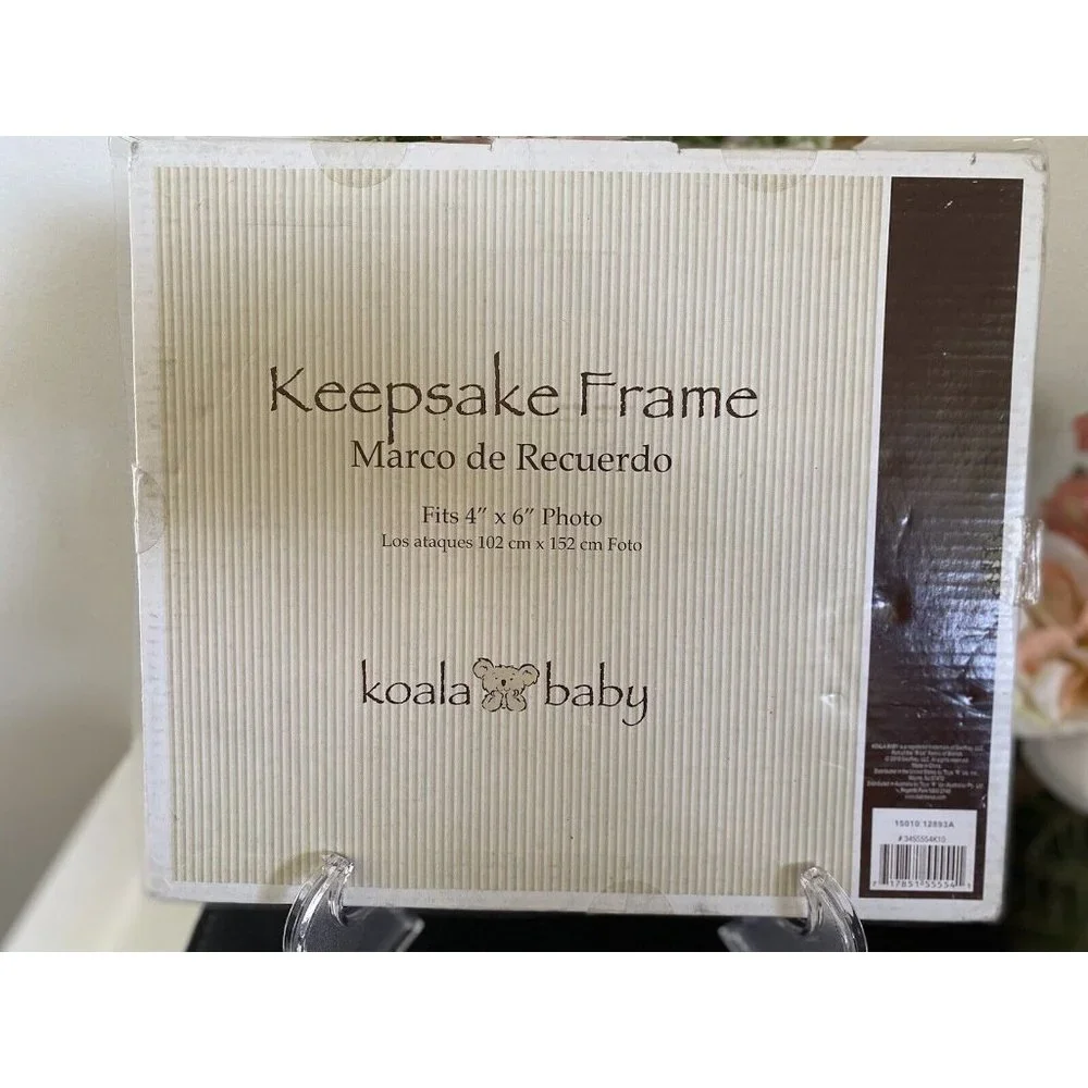 Koala Baby White Porcelain Photo Frame I Love my Godfather 4
